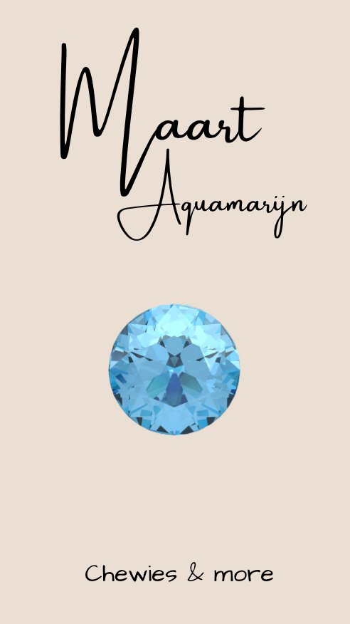 Birthstone | Aquamarijn | Maart