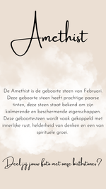 Birthstone | Amethist | Februari